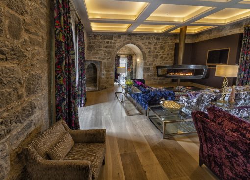 Restored living room